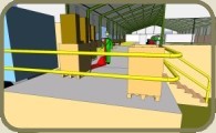 3D Fabrikhalle