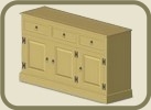 3D CAD cabinet