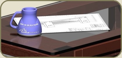 3D Visualisierung, rendering